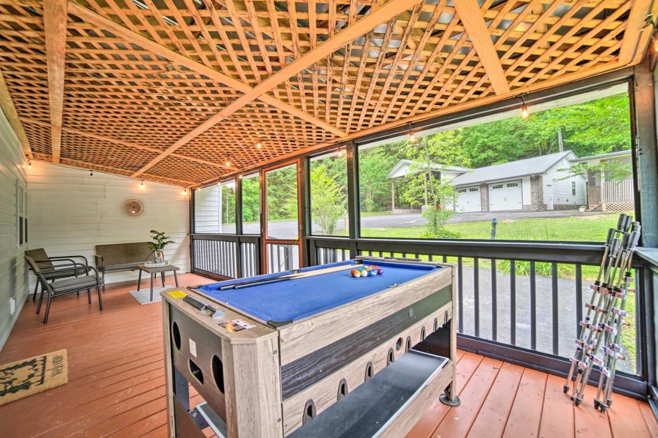 비둘기 포지 Creekside Ranch With Porch About 2 Mi To Pkwy 빌라 외부 사진