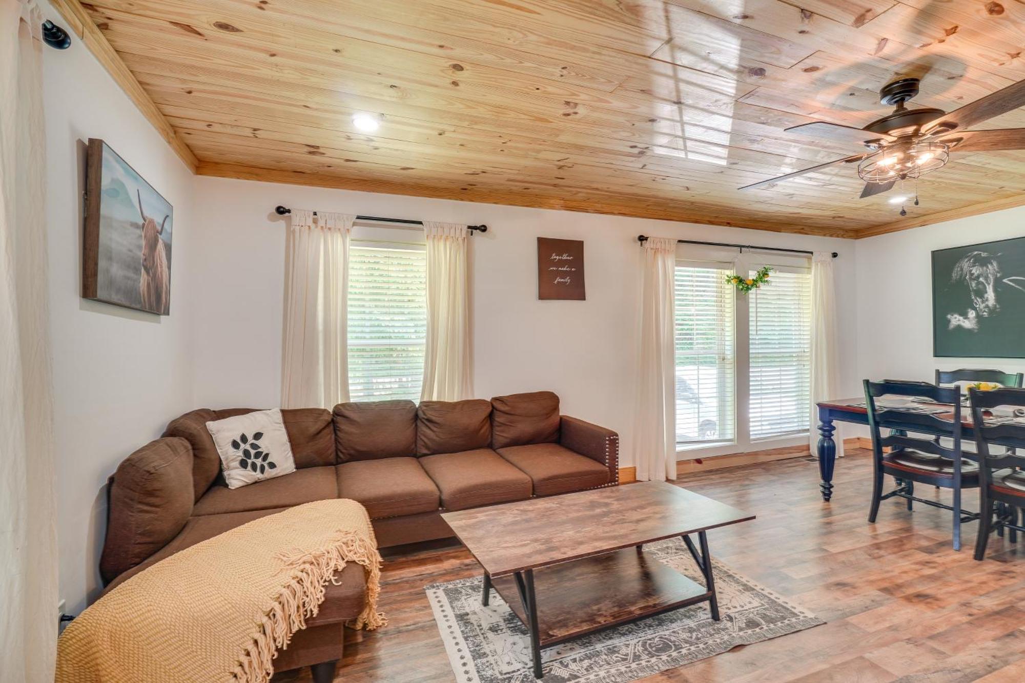 비둘기 포지 Creekside Ranch With Porch About 2 Mi To Pkwy 빌라 외부 사진