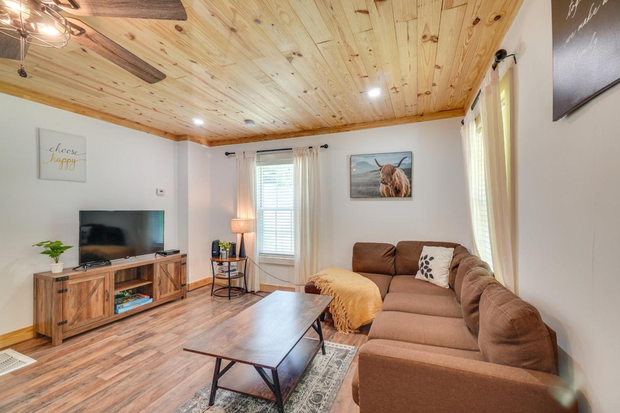 비둘기 포지 Creekside Ranch With Porch About 2 Mi To Pkwy 빌라 외부 사진